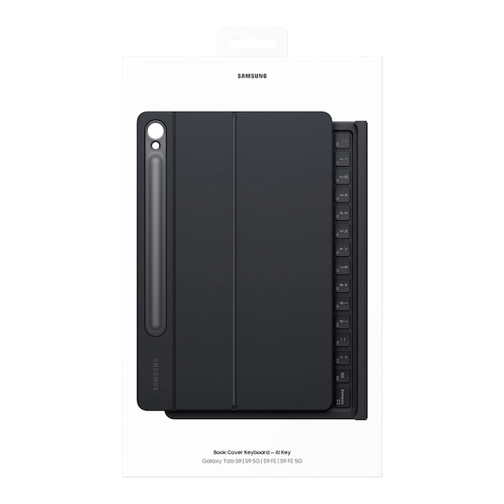 A Photo Of Samsung Book Cover Keyboard Slim - AI Key Galaxy Tab S9 | S9 5G - (EN/AR)