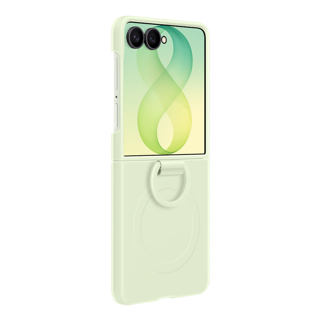 A Photo Of Samsung Galaxy Z Flip8 Silicone Ring Magnet Case