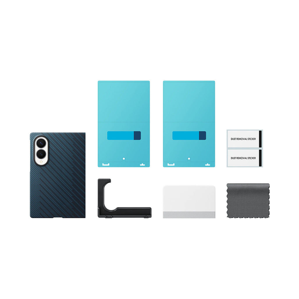 A Photo Of Samsung Galaxy Z Fold8 Carbon Magnet Case