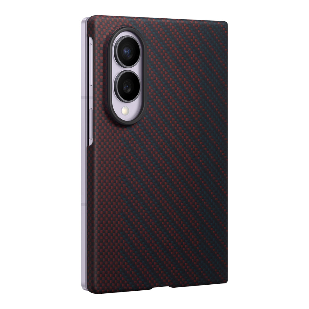 A Photo Of Samsung Galaxy Z Fold8 Carbon Magnet Case