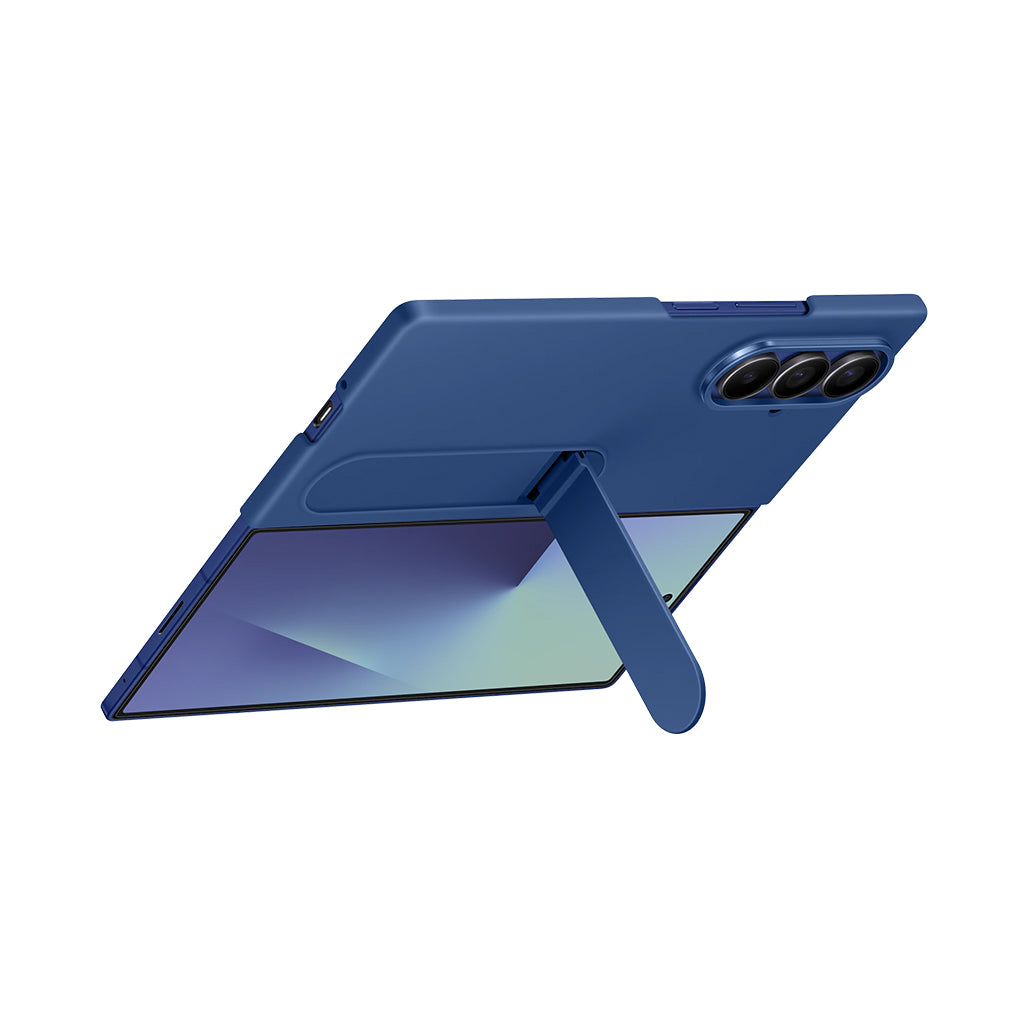 A Photo Of Samsung Galaxy Z Fold7 Silicone Case with Kickstand - EF-MF966