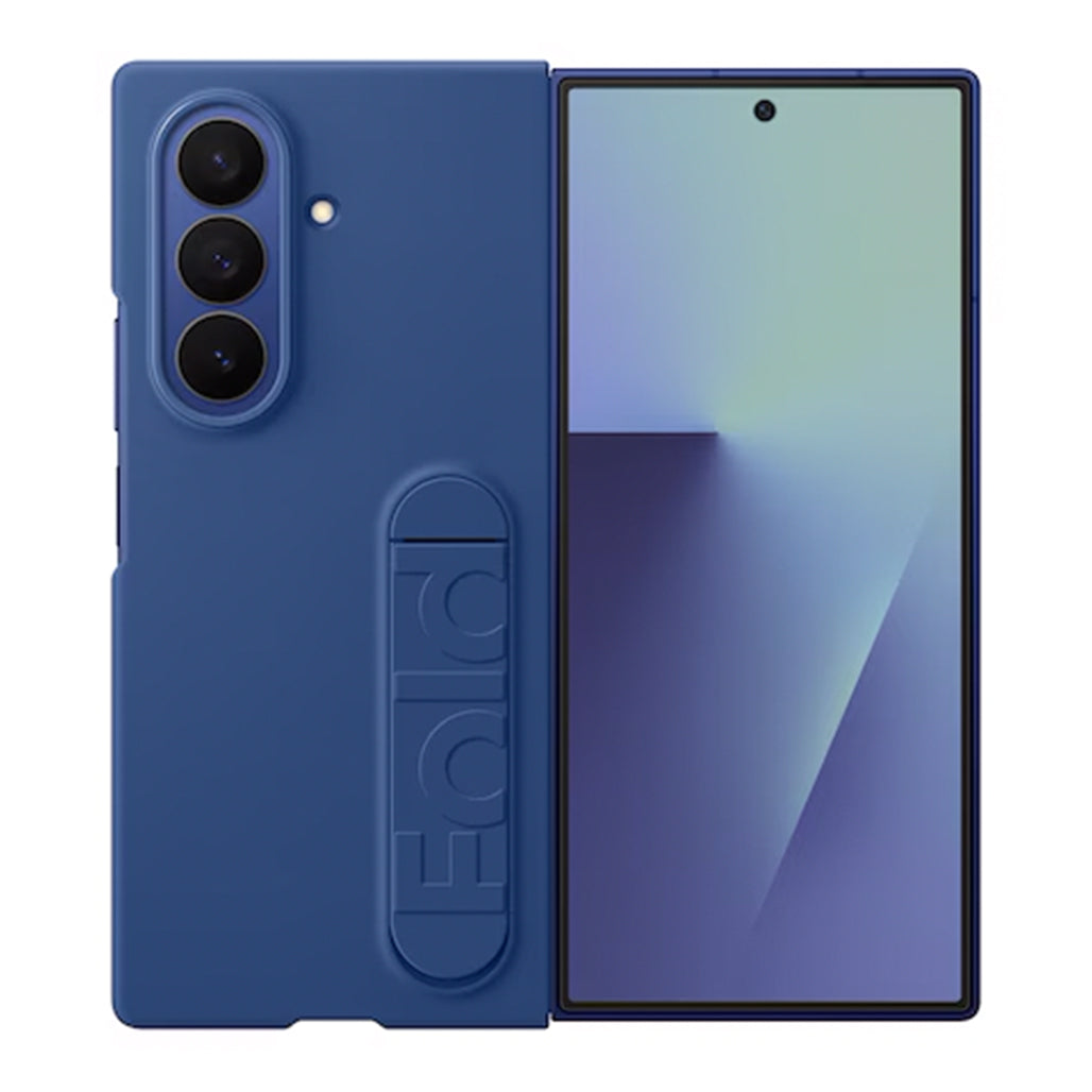 A Photo Of Samsung Galaxy Z Fold7 Silicone Case with Kickstand - EF-MF966