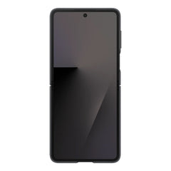 A Photo Of Samsung Galaxy Z Flip7 Silicone Ring Case - Black - EF-PF766TBEGUS