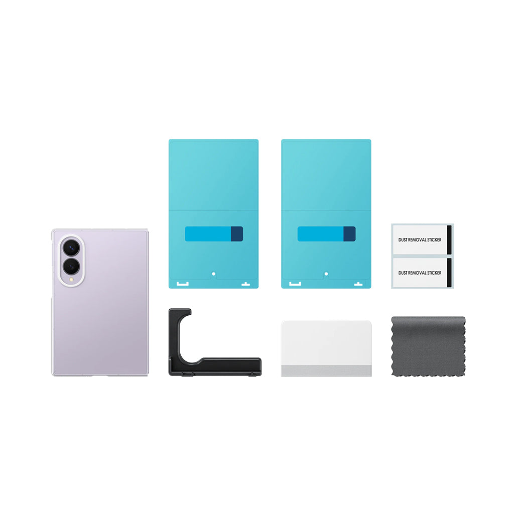 A Photo Of Samsung Galaxy Z Fold8 Clear Case - Transparent