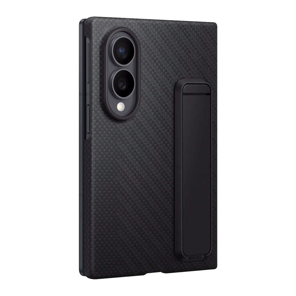 A Photo Of Samsung Galaxy Z Fold8 Carbon Standing Case