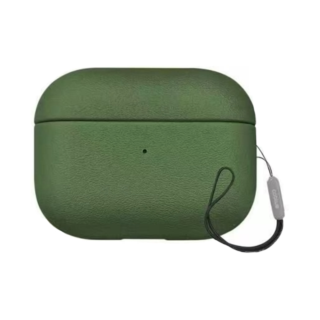 A Photo Of Coblue Leather Silicone Case for AirPods Pro 3