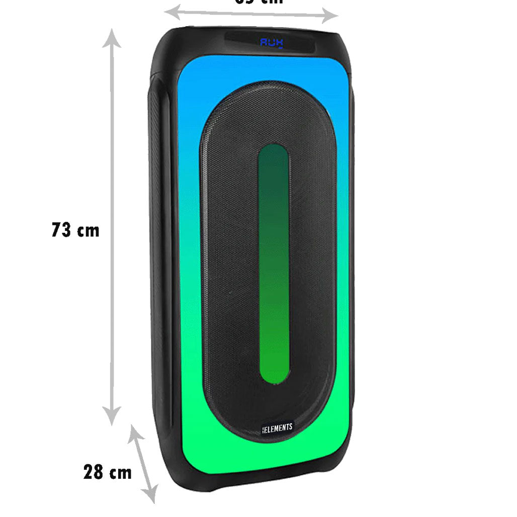 A Photo Of KB Elements EK1010 - Karaoke speaker-2 wheels trolley