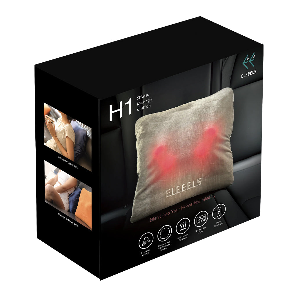 A Photo Of ELEEELS H1 Shiatsu Massage Cushion