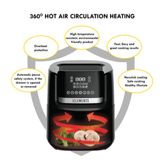 A Photo Of KB Elements ELK65FD1 6.5L Digital Air Fryer