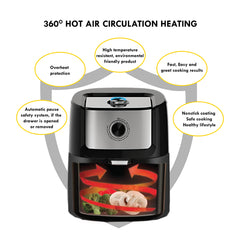 A Photo Of KB Elements ELK65FM1 6.5L Manual Air Fryer
