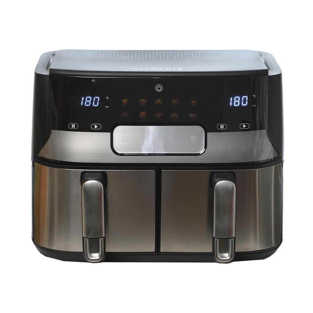 A Photo Of KB Elements ELK90FD2 - Dual Basket Digital Air Fryer 9L