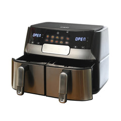 A Photo Of KB Elements ELK90FD2 - Dual Basket Digital Air Fryer 9L