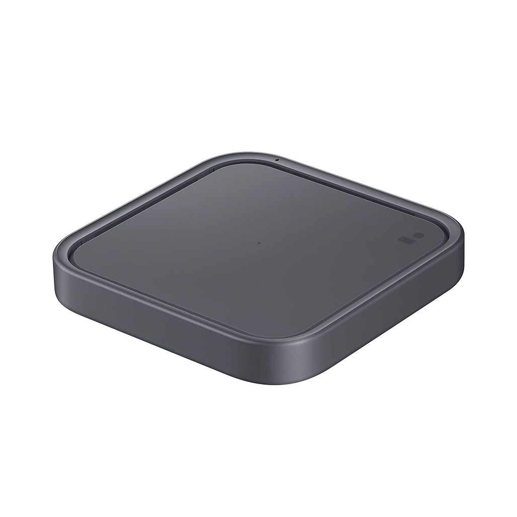 A Photo Of Samsung 15W Wireless Charger Pad P2400 with TA – Fast Charging Pad with Built-In Cooling, LED Indicator, and Galaxy & iPhone Compatibility