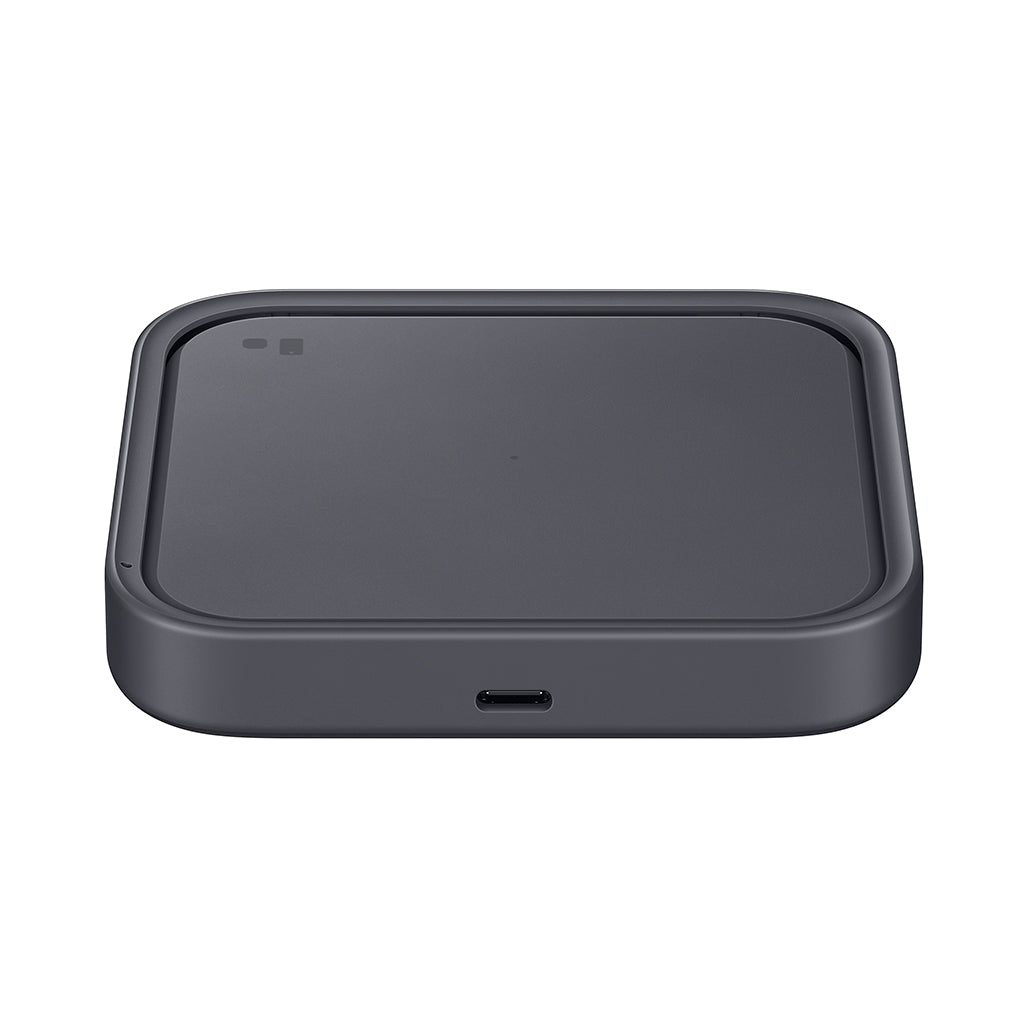 A Photo Of Samsung 15W Wireless Charger Pad P2400 with TA – Fast Charging Pad with Built-In Cooling, LED Indicator, and Galaxy & iPhone Compatibility