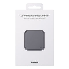 A Photo Of Samsung 15W Wireless Charger Pad P2400 with TA – Fast Charging Pad with Built-In Cooling, LED Indicator, and Galaxy & iPhone Compatibility