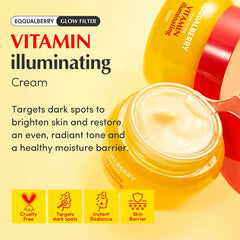 A Photo Of EQQUALBERRY Vitamin illuminating Cream