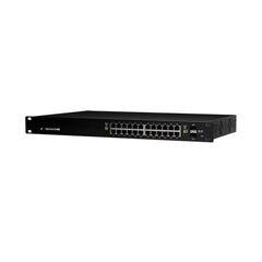 A Photo Of Ubiquiti EdgeSwitch 24 PoE (250W) – High-Capacity Layer 2/3 PoE Switch with 24 Gigabit Ports and 2 SFP Ports