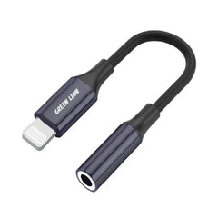 A Photo Of Green Lion Type-C/Lightning to 3.5mm Audio Cable Adapter (12cm) - High-Fidelity Sound
