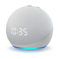 A Photo Of Amazon Echo Dot (4th Gen) with Clock