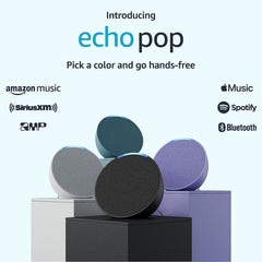 A Photo Of Amazon Echo Pop – Charcoal