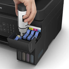 A Photo Of Epson EcoTank L5290 A4 Wi-Fi All-in-One Ink Tank Printer with ADF | High Efficiency, Low-Cost Printing Solution