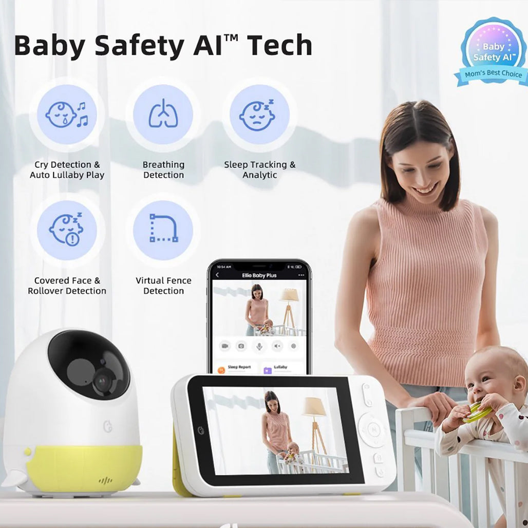 A Photo Of Ellie Baby Plus Monitor