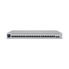 A Photo Of Ubiquiti UniFi USW-Enterprise-24 PoE Gen1 – 24-Port Layer 3 PoE+ Switch, 400 W Budget