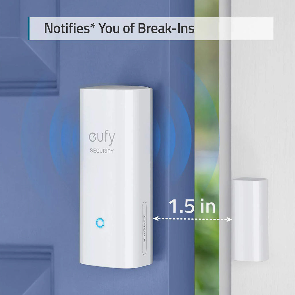 A Photo Of Eufy Entry Sensor- Smart Home Security for Doors and Windows