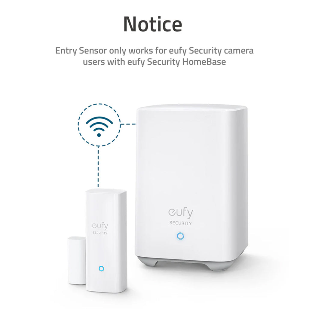 A Photo Of Eufy Entry Sensor- Smart Home Security for Doors and Windows