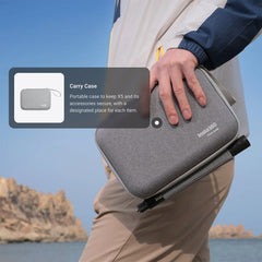 A Photo Of Insta360 X5 - 8K 360° Action Camera with AI Low-Light