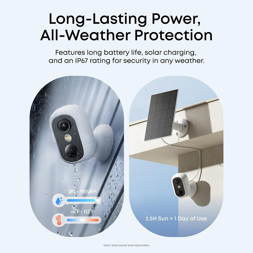A Photo Of Eufy eufyCam C35 Solo - Smart Wireless Security Camera