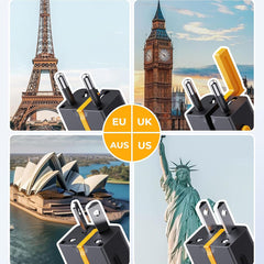 A Photo Of Voltme VITO Go EzTravel 35W GaN III Dual-Port USB-C Fast Charger - Compact Travel Charger Plug