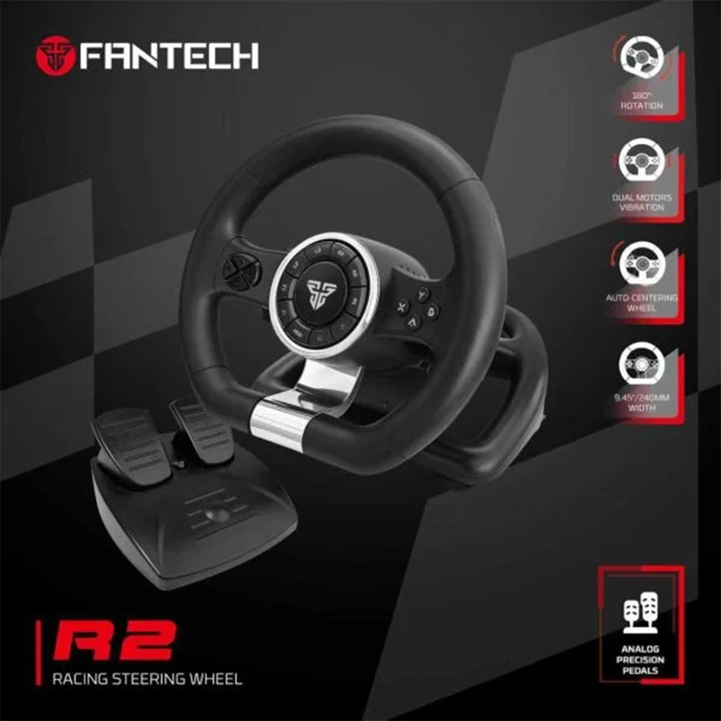 A Photo Of Fantech R2 Racing Wheel