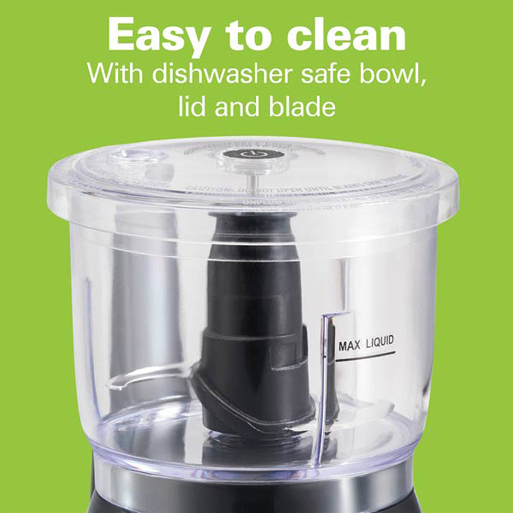 A Photo Of Hamilton Beach Stack & Press™ Electric Mini Food Processor - 72850