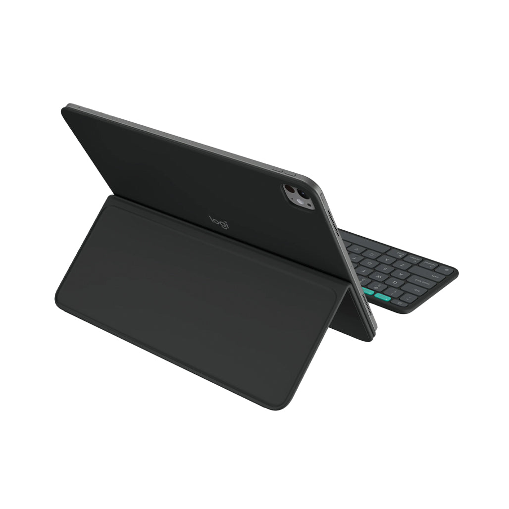 A Photo Of Logitech Flip Folio Case with Detachable Multi-Device Bluetooth Keyboard for iPad Pro & Air 11-Inch