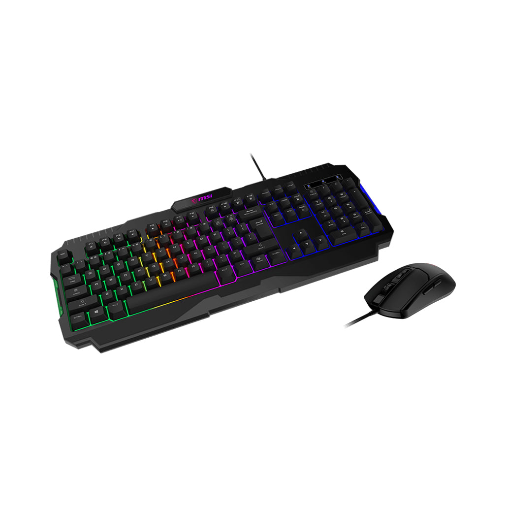 A Photo Of MSI FORGE GK100 Gaming Keyboard and Mouse Combo