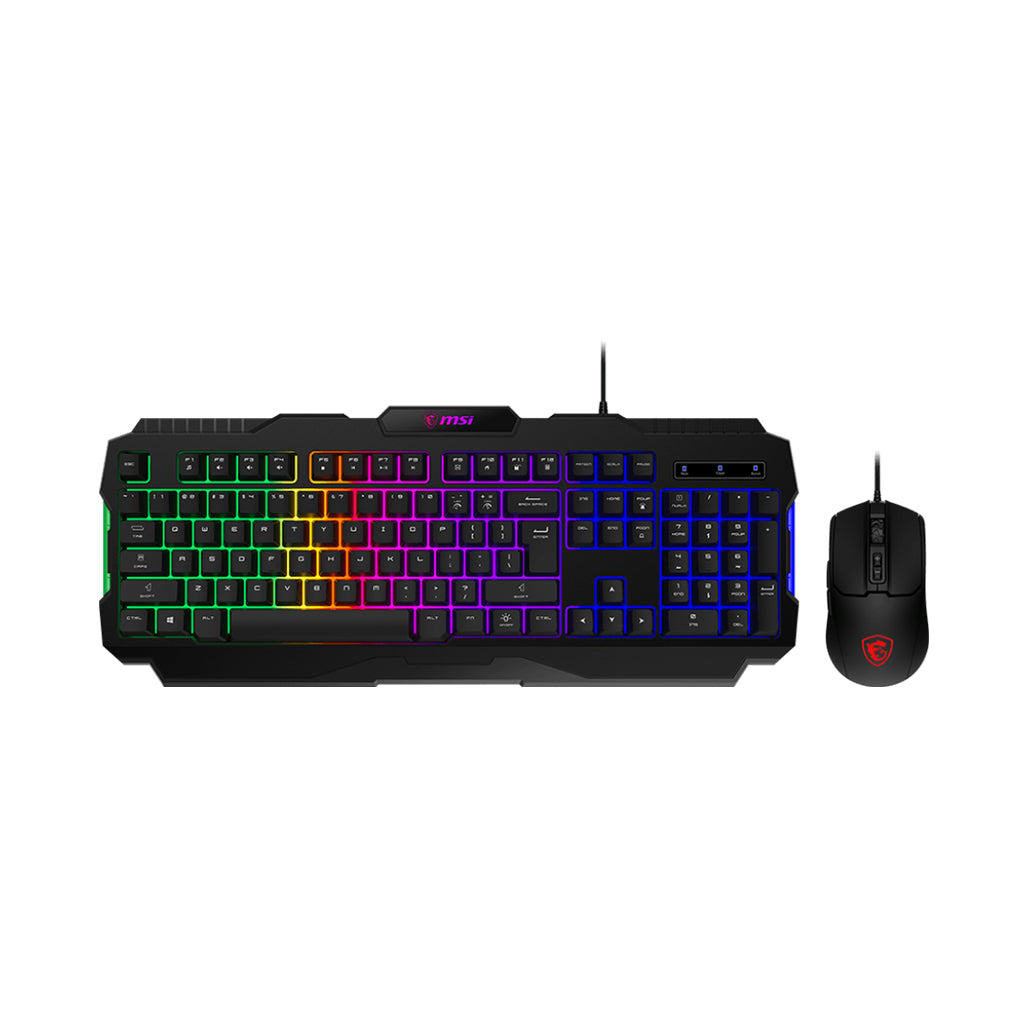 A Photo Of MSI FORGE GK100 Gaming Keyboard and Mouse Combo