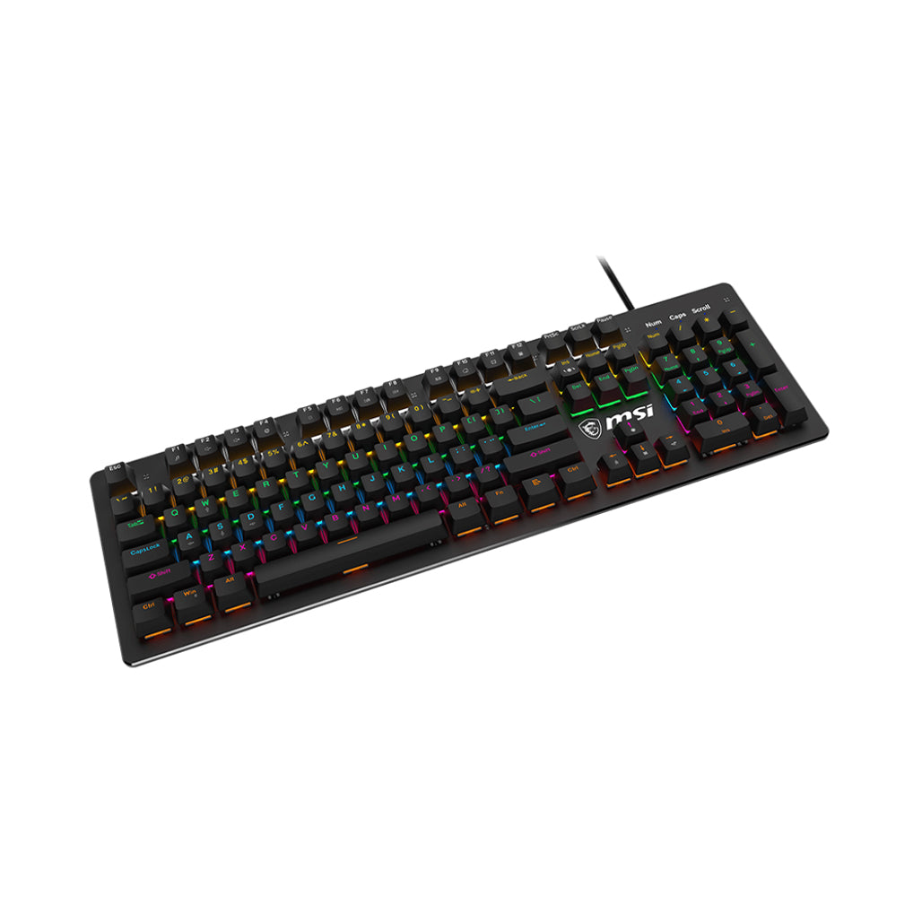 A Photo Of MSI FORGE GK300 Mechanical Gaming Keyboard – Blue Switches
