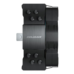 A Photo Of Cougar FORZA 50 - ARGB Premium Single Tower Air Cooler for AMD & Intel CPUs - Efficient & Quiet Cooling