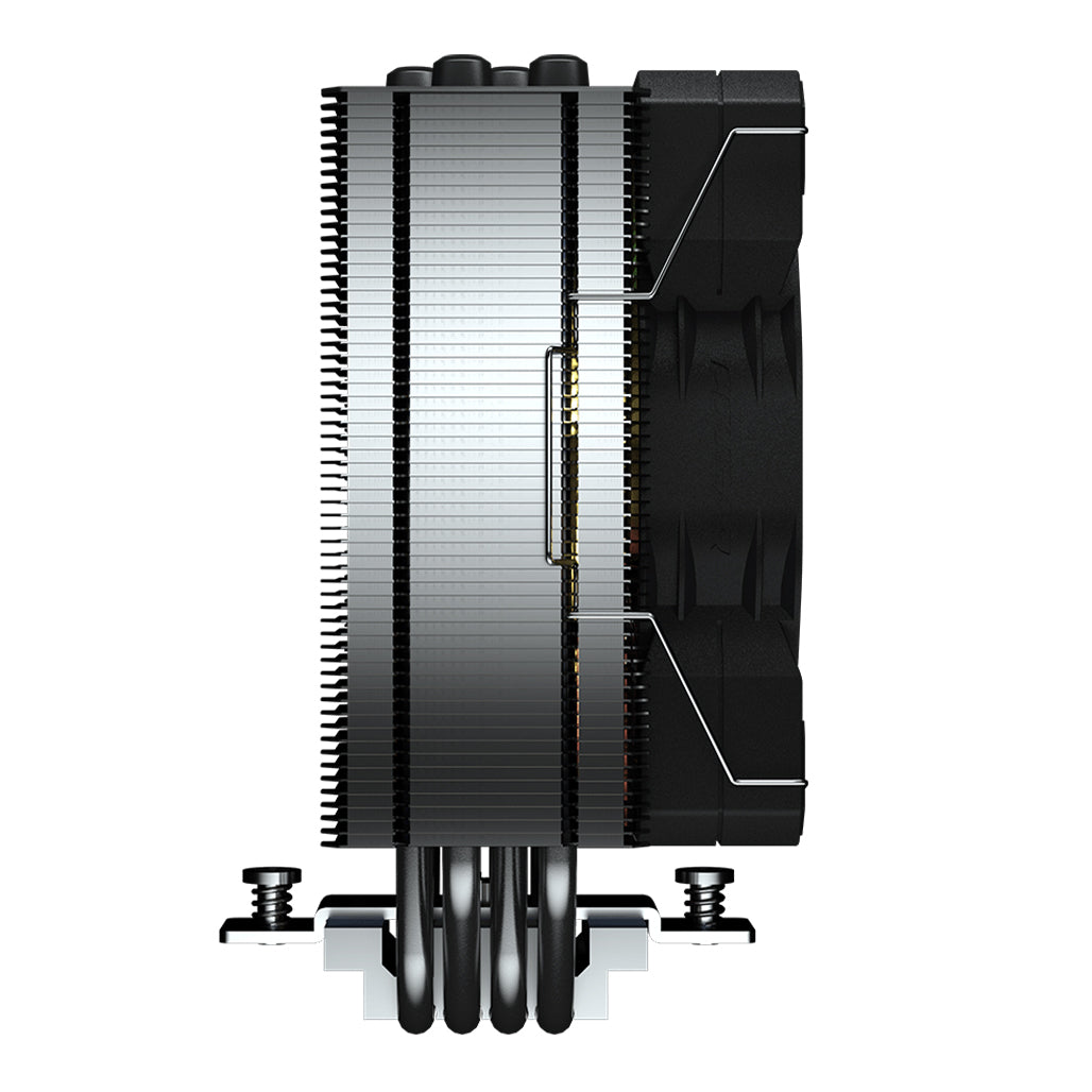 A Photo Of Cougar FORZA 50 - ARGB Premium Single Tower Air Cooler for AMD & Intel CPUs - Efficient & Quiet Cooling