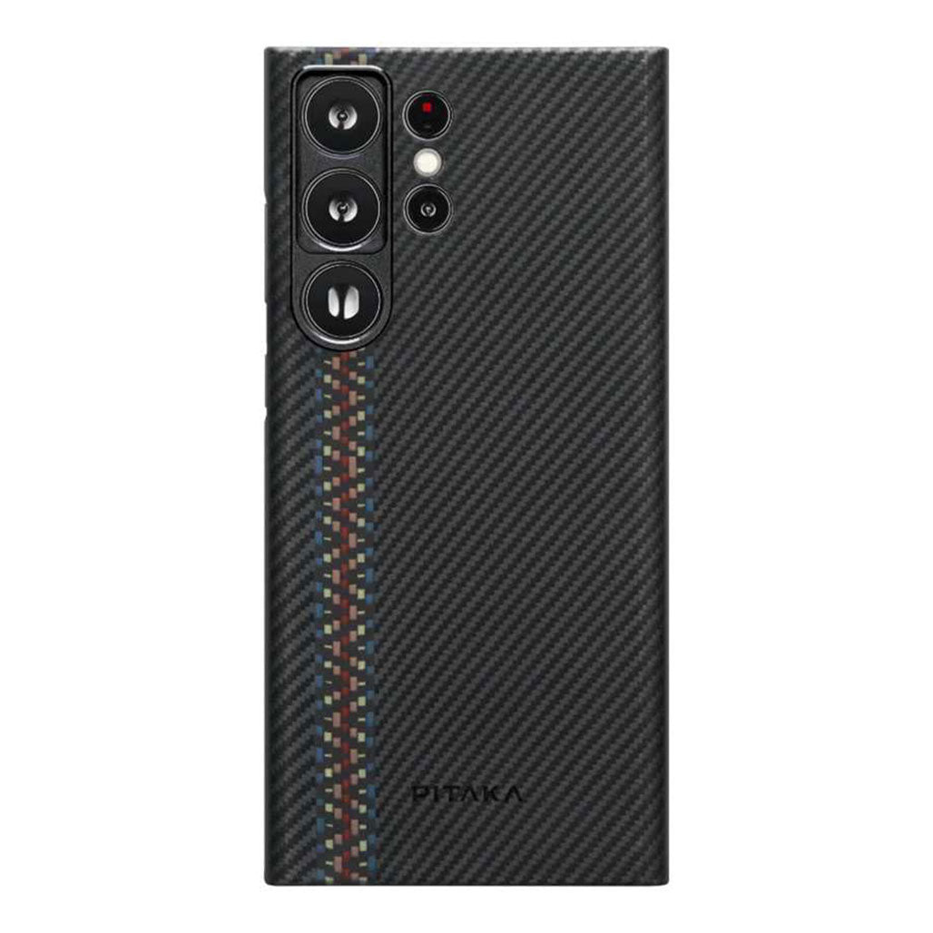 A Photo Of Pitaka MagEZ Case 3 Fusion Weaving Rhapsody for Samsung Galaxy S23 Series