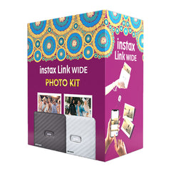 A Photo Of Fujifilm Instax Wide Link - Smartphone Printer Photo Kit – White