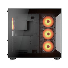 A Photo Of Cougar FV150 RGB | Dual-Chamber Mid-Tower with ARGB and High GPU Support