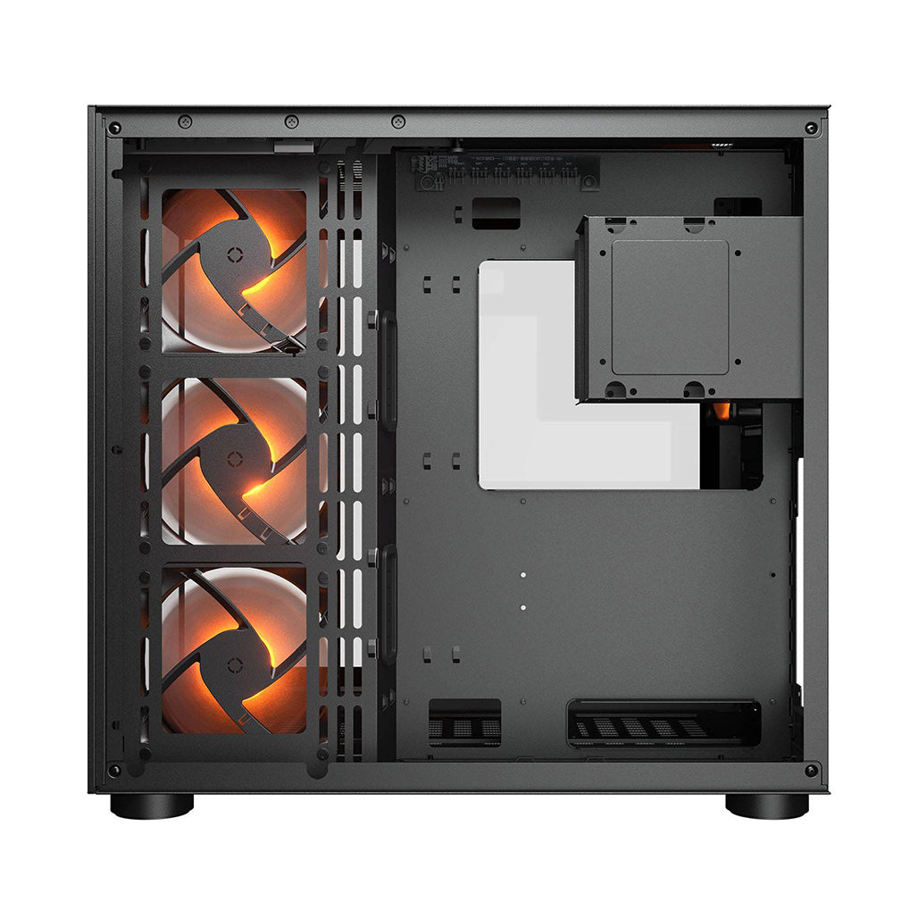A Photo Of Cougar FV150 RGB | Dual-Chamber Mid-Tower with ARGB and High GPU Support