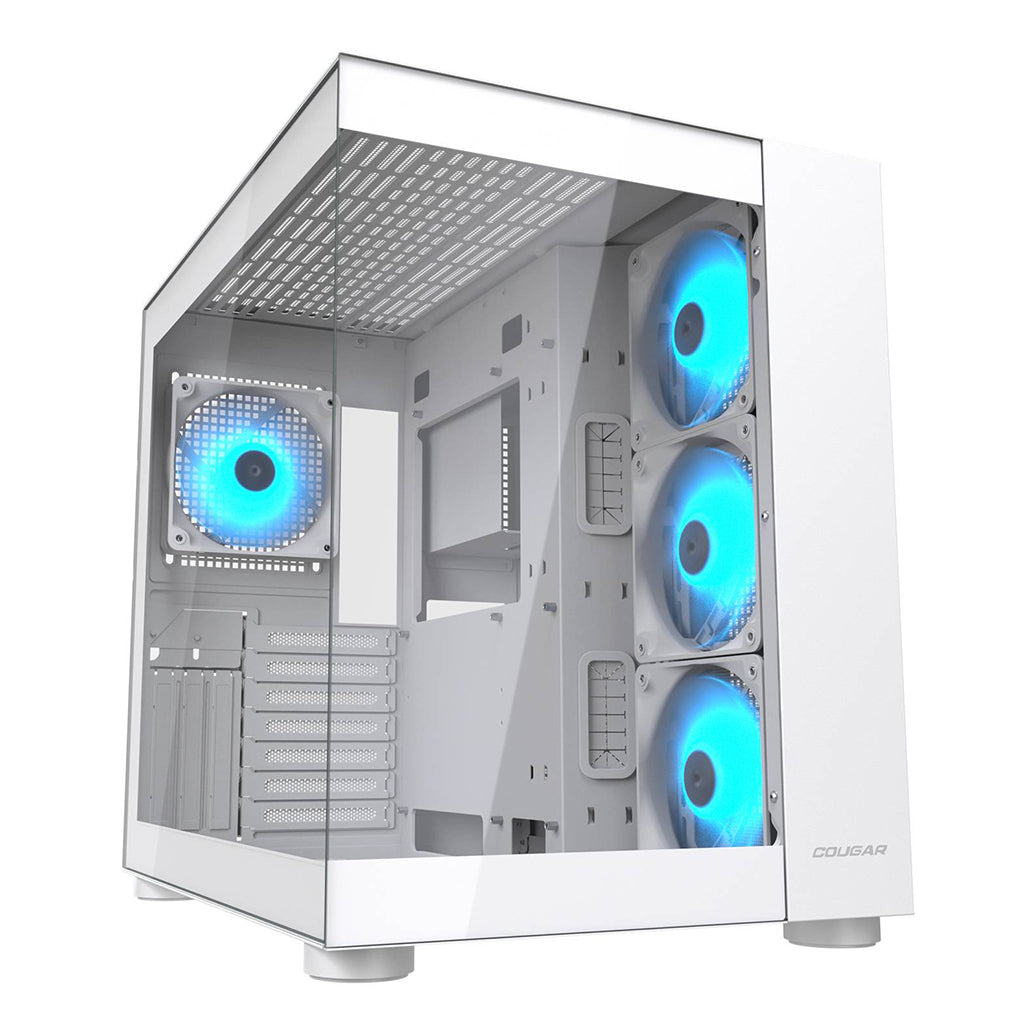 A Photo Of Cougar FV150 RGB | Dual-Chamber Mid-Tower with ARGB and High GPU Support