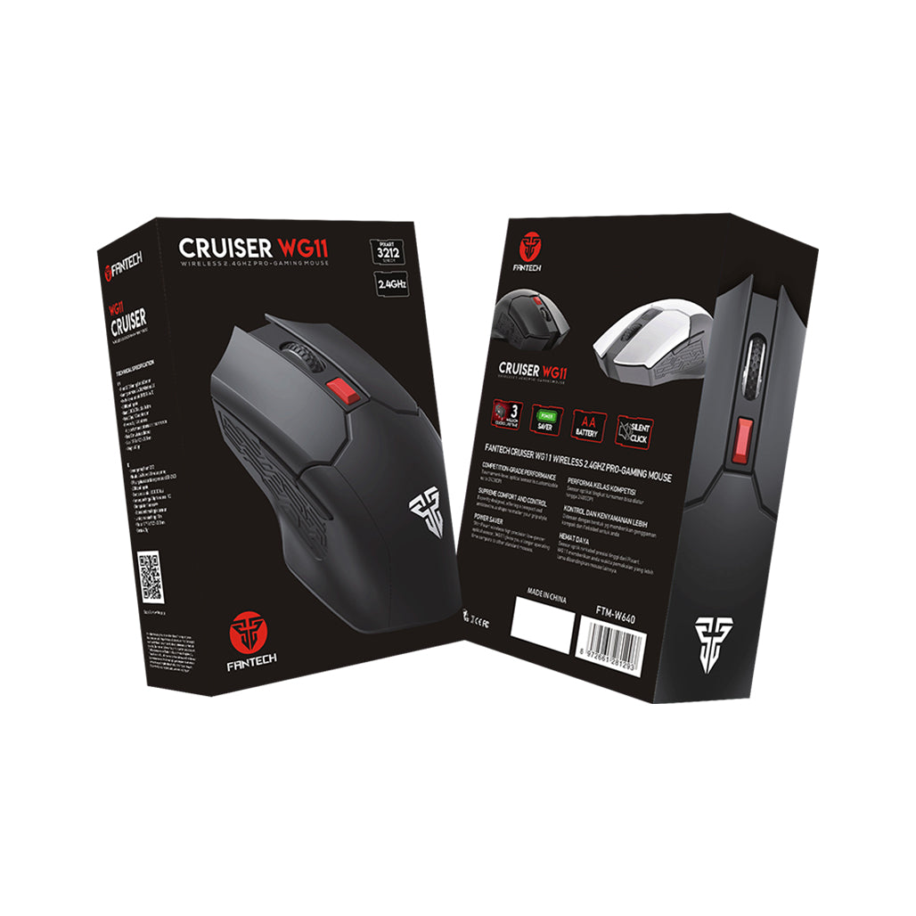 A Photo Of Fantech WG11 CRUISER - Wireless Gaming Mouse