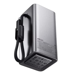 A Photo Of AceFast M33 20000mAh Power Bank PD100W Fast Charging with Built-In USB-C Cable