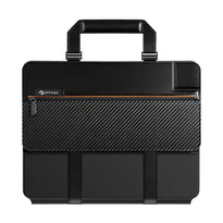 Pitaka FlipBook Case for iPad Pro 11" & 13" (2024) – Portable Protection for Magic Keyboard with Accordion Pocket and Magnetic Handles