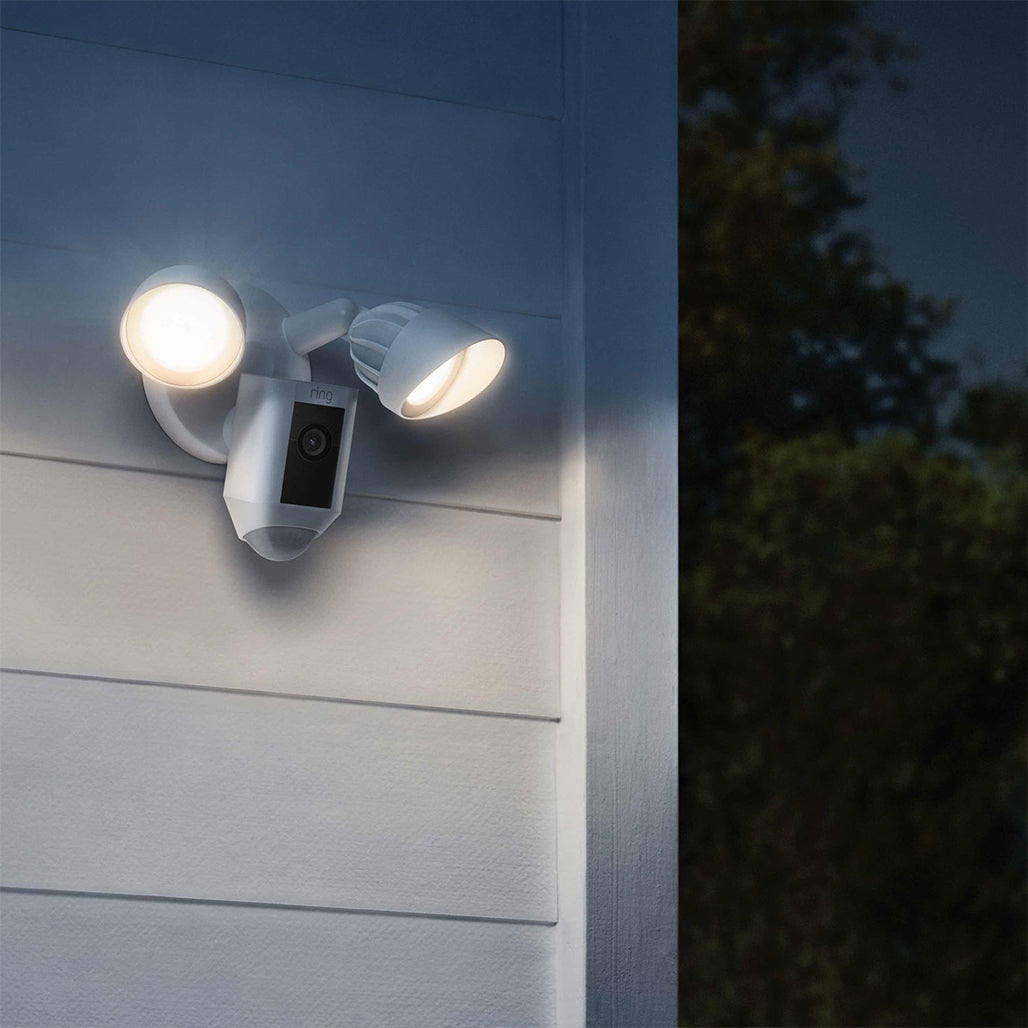 A Photo Of Ring Floodlight Cam Plus Wired – Smart Outdoor Security Camera