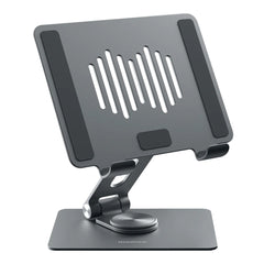 A Photo Of Momax Fold Stand Swivel Tablet Holder - 360° Rotatable with Ultra-Stable Design for 10.5 to 12.9-Inch Tablets
